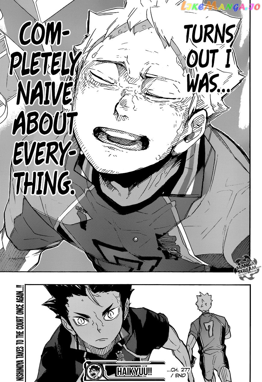 Haikyuu!!, Chapter 277 image 20